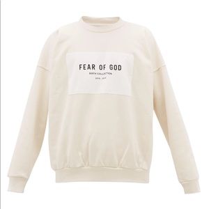 Fear of God Crewneck Swearer - Cream